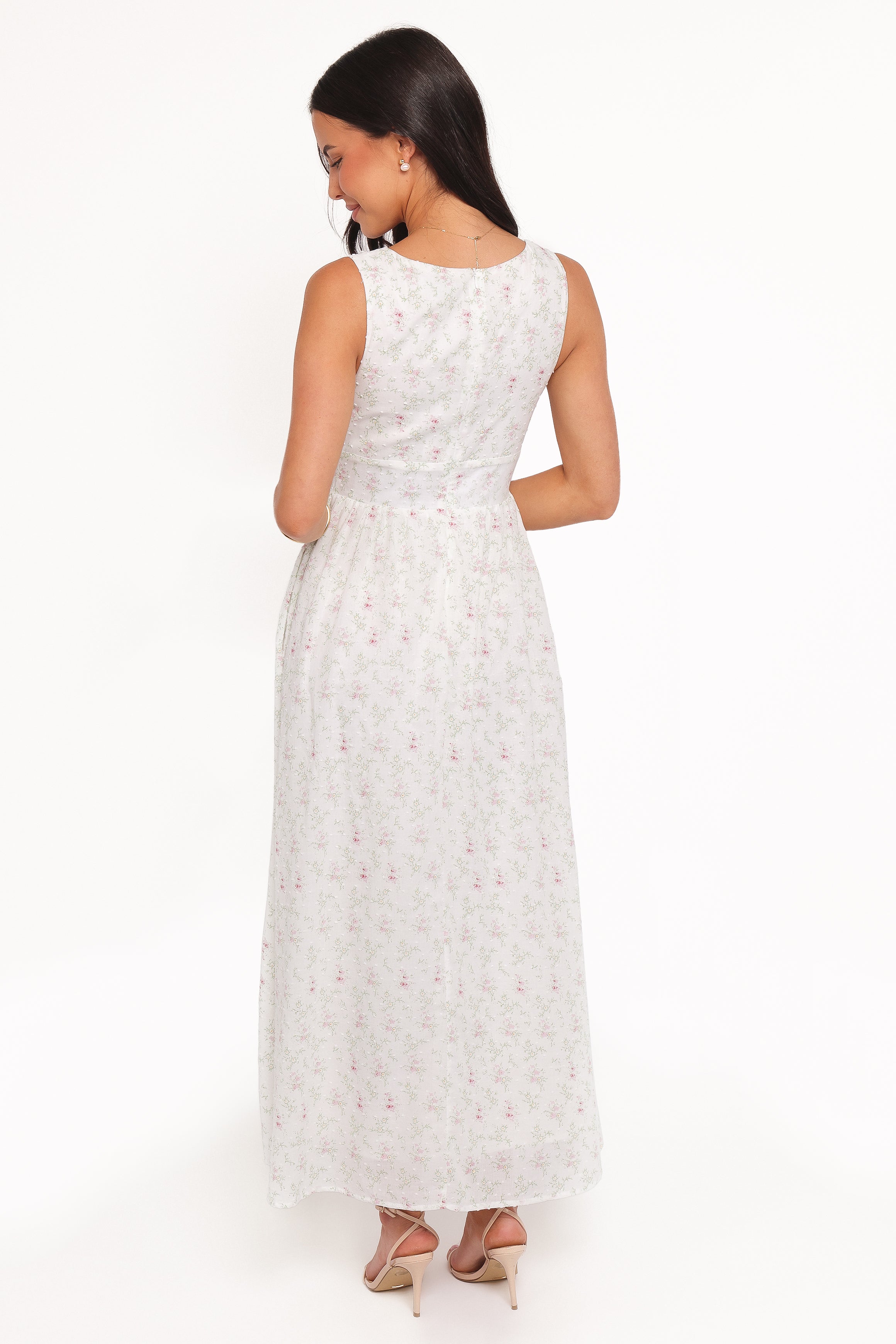 Petal and Pup USA DRESSES Kimlee Midi Dress - Garden Ditsy