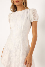 Petal and Pup USA DRESSES Kimmy Backless Mini Dress - White