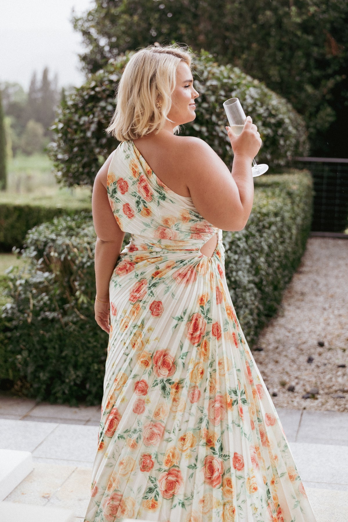 Petal and Pup Women's Kleo One Shoulder Maxi Dress - Yellow