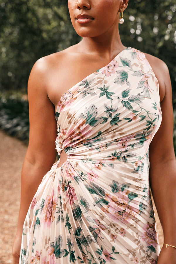 Petal and Pup Women's Kleo One Shoulder Maxi Dress