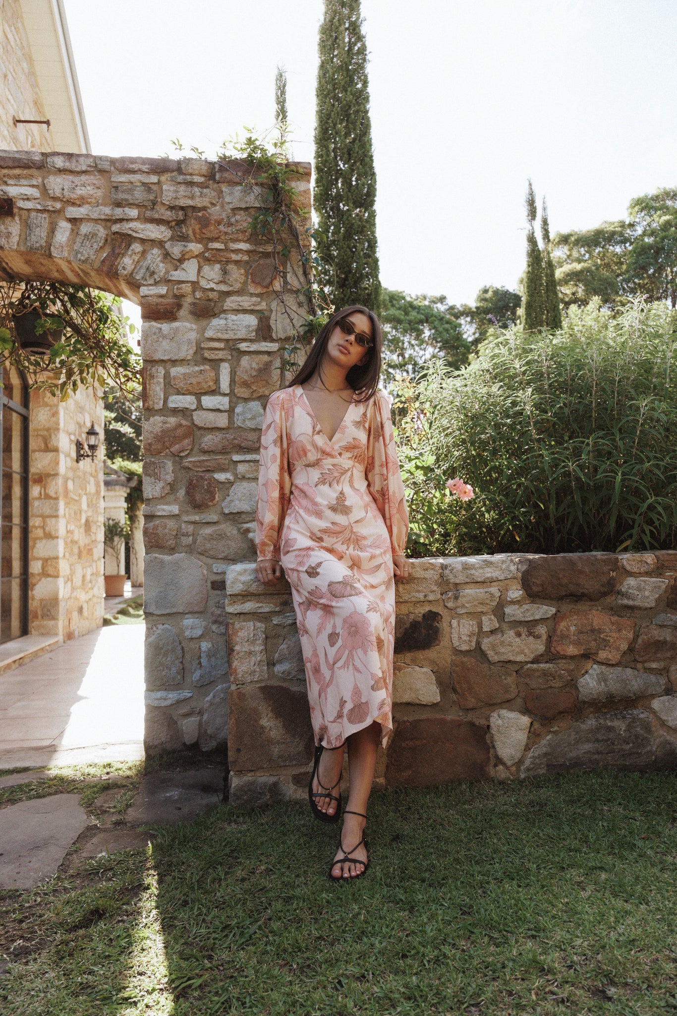Kolby Long Sleeve Midi Dress