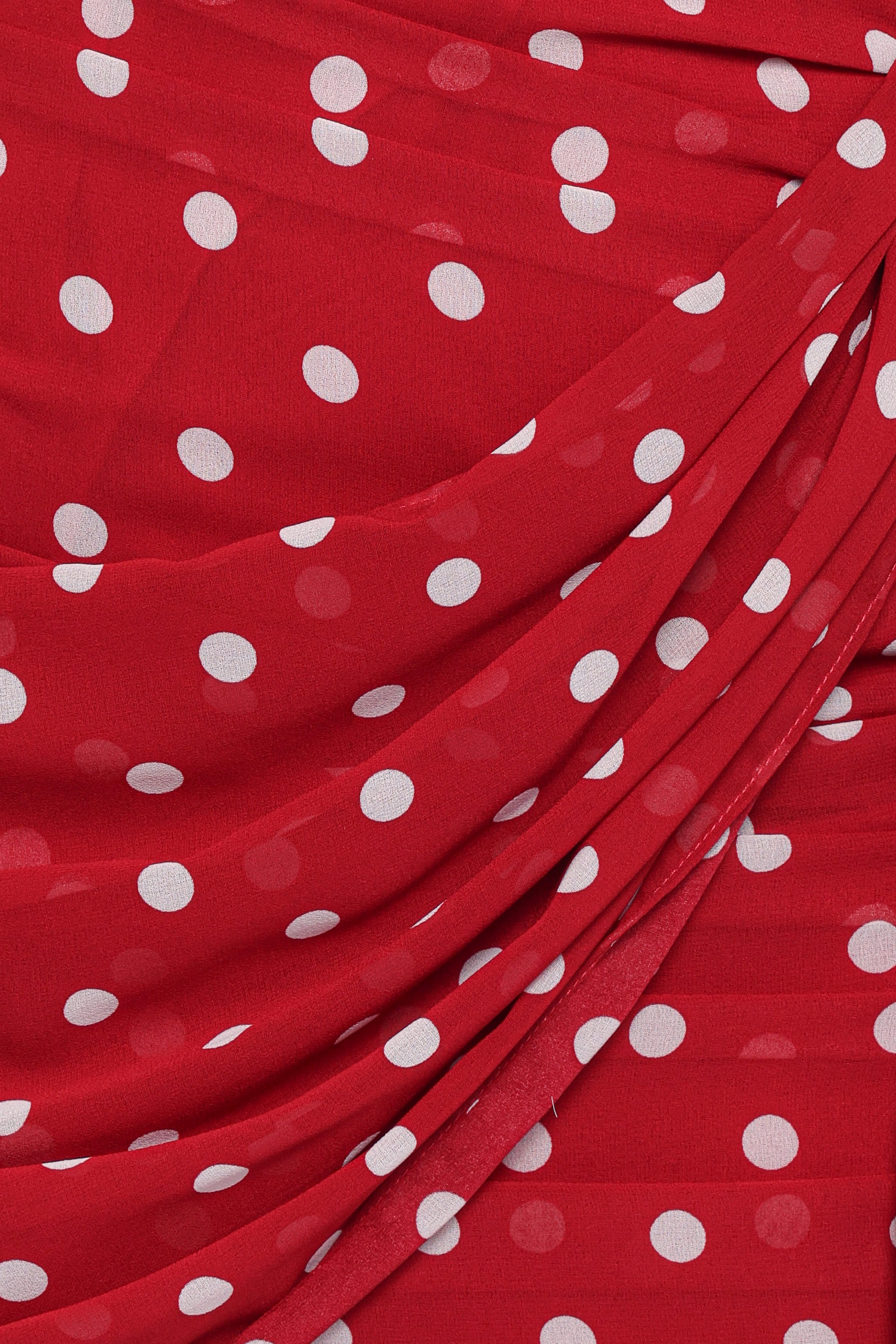 Kristen Strapless Mini Dress - Red Polka Dot | Petal & Pup USA Kristen Strapless Mini Dress - Red Polka Dot | Petal & Pup USA