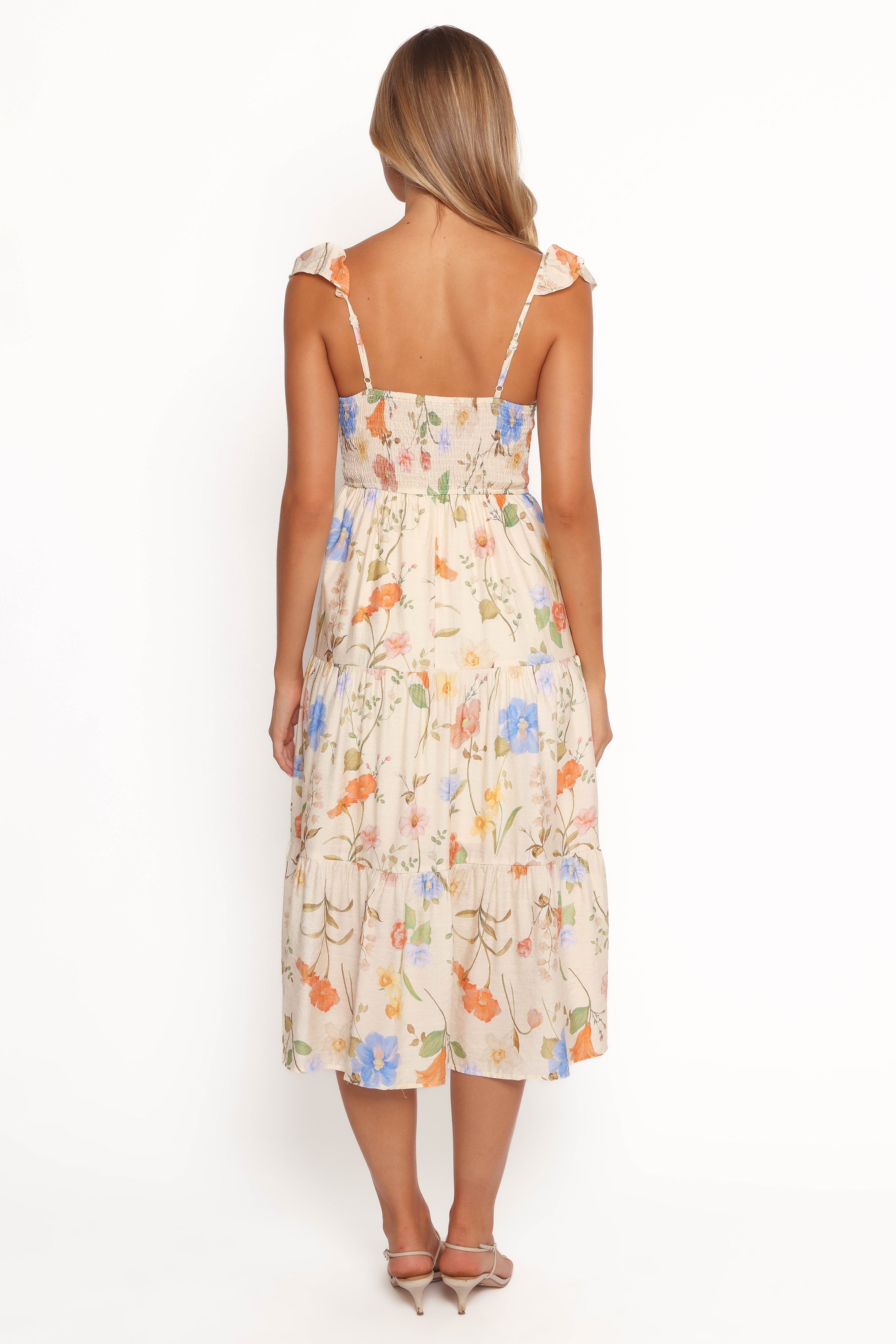 Petal and Pup USA DRESSES Laela Midi Dress - Floral