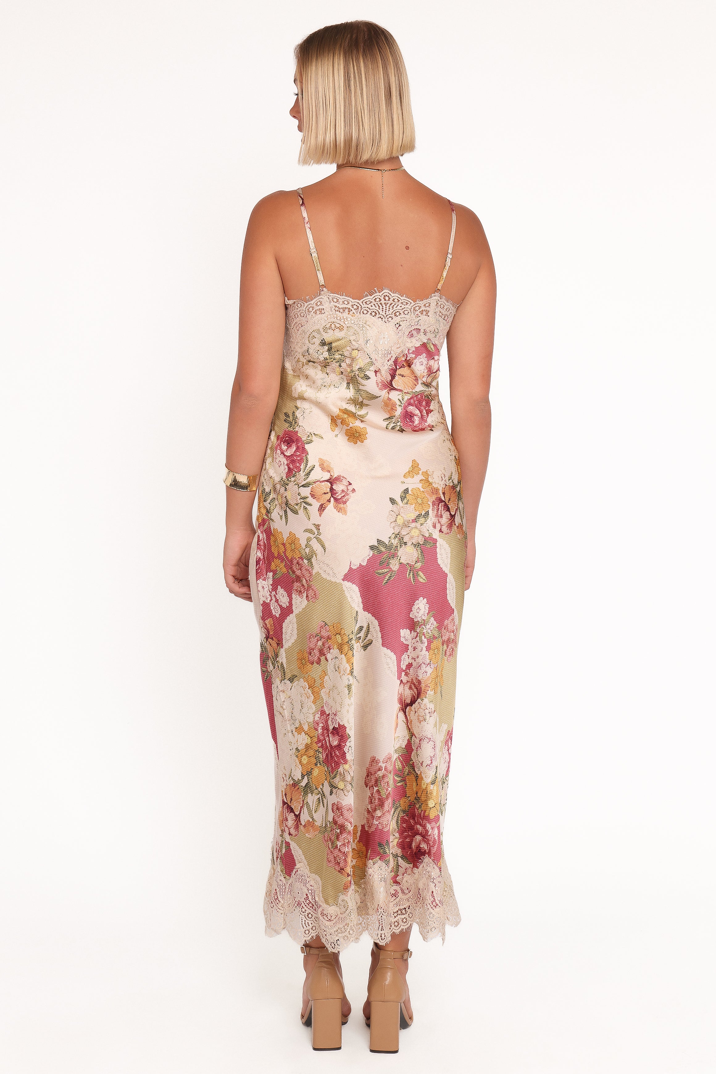 Petal and Pup USA DRESSES Laken Maxi Dress - Patchwork Floral