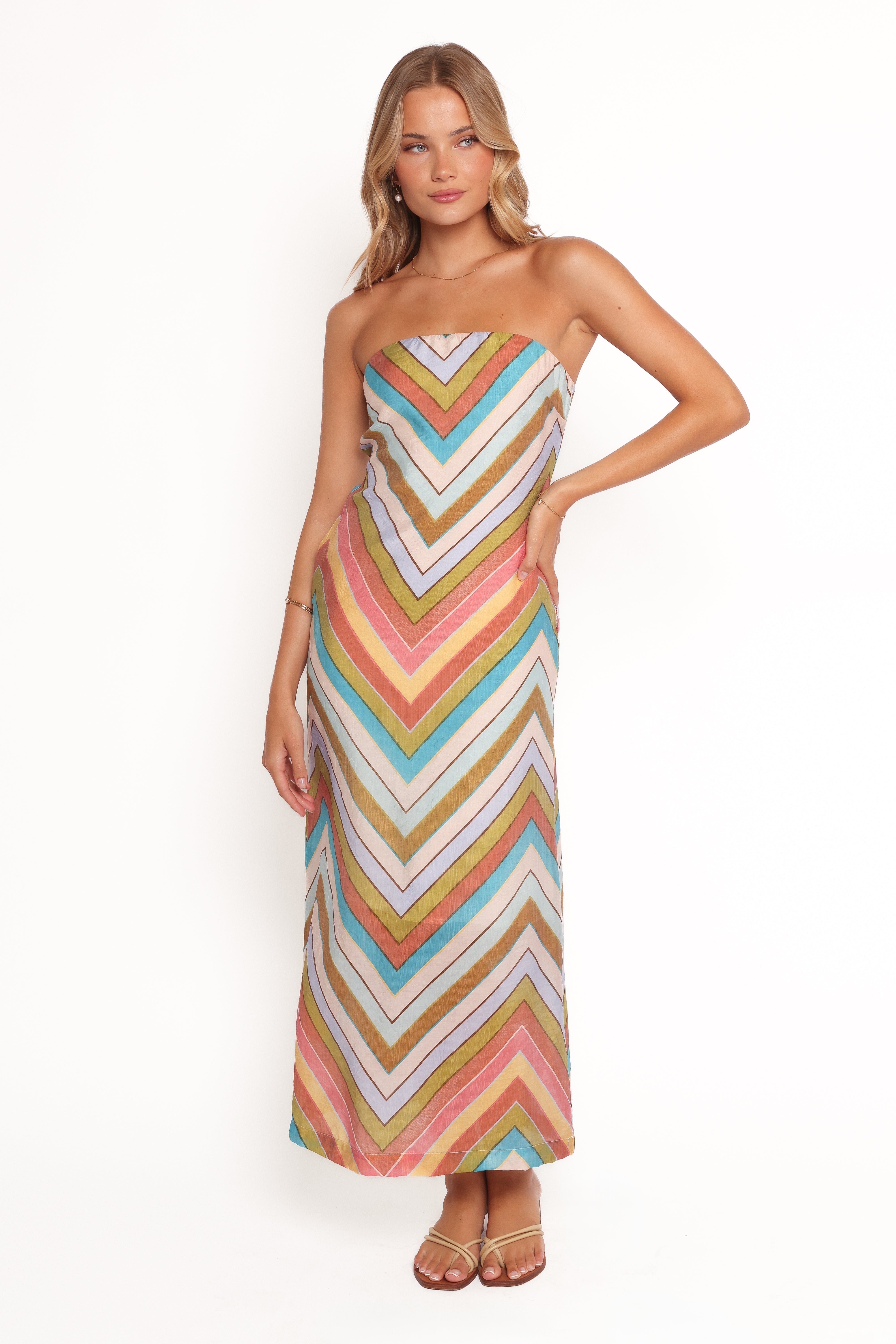 Petal and Pup USA DRESSES Lane A-line Maxi Dress - Multi