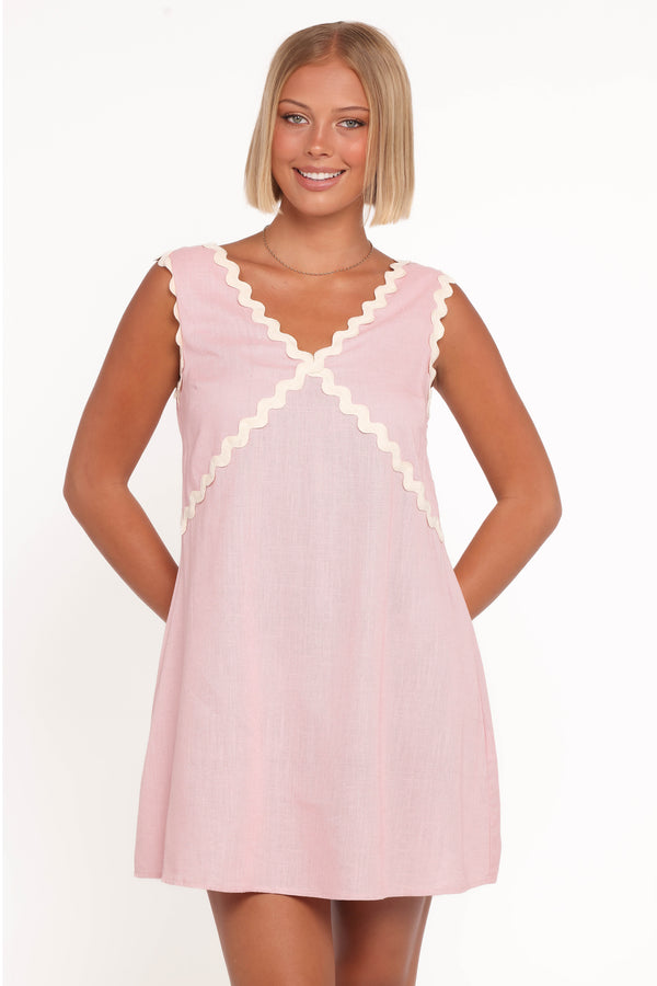 Petal and Pup USA DRESSES Lark Mini Dress - Pink