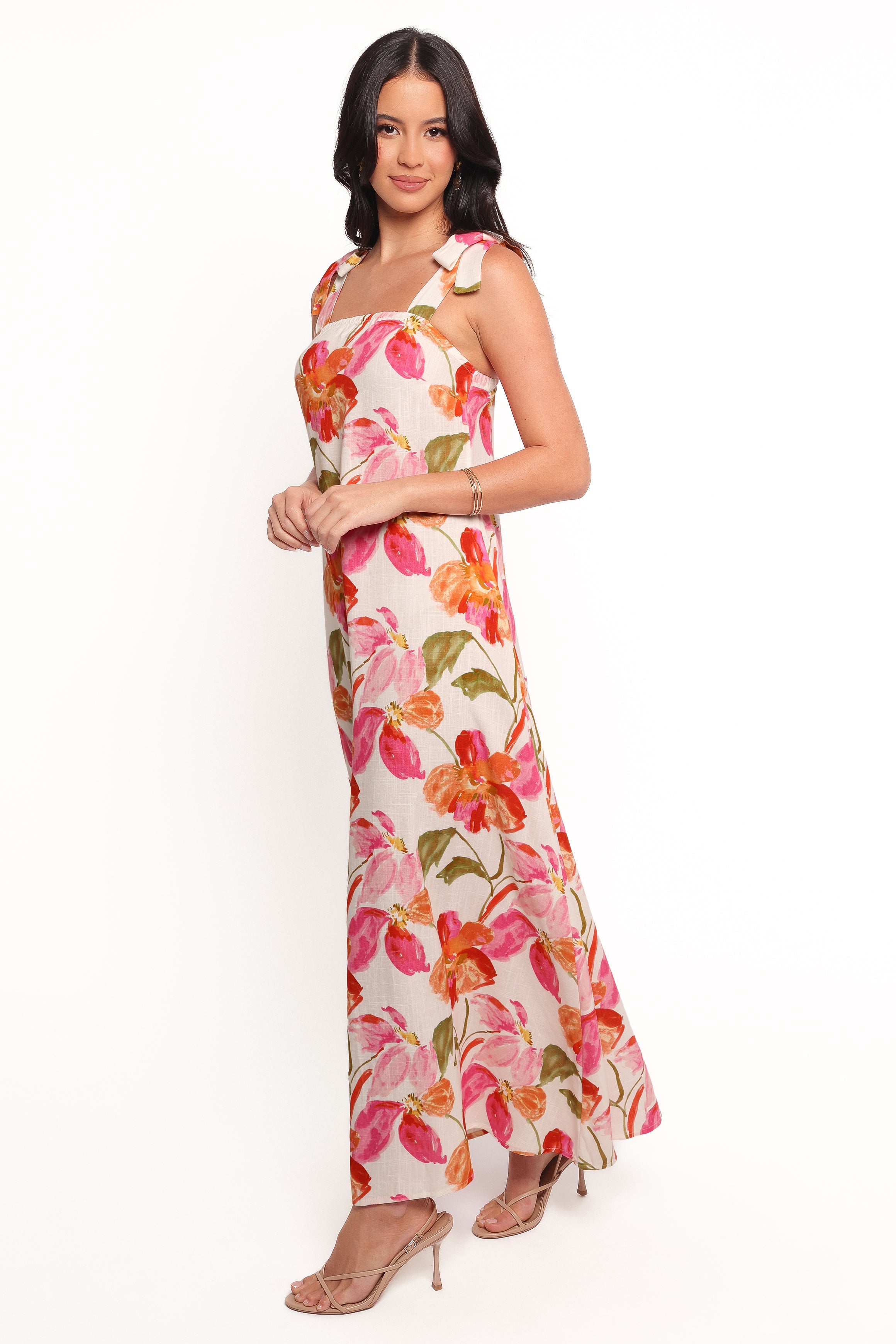 Petal and Pup USA DRESSES Larkey Maxi Dress - Everlyn Floral