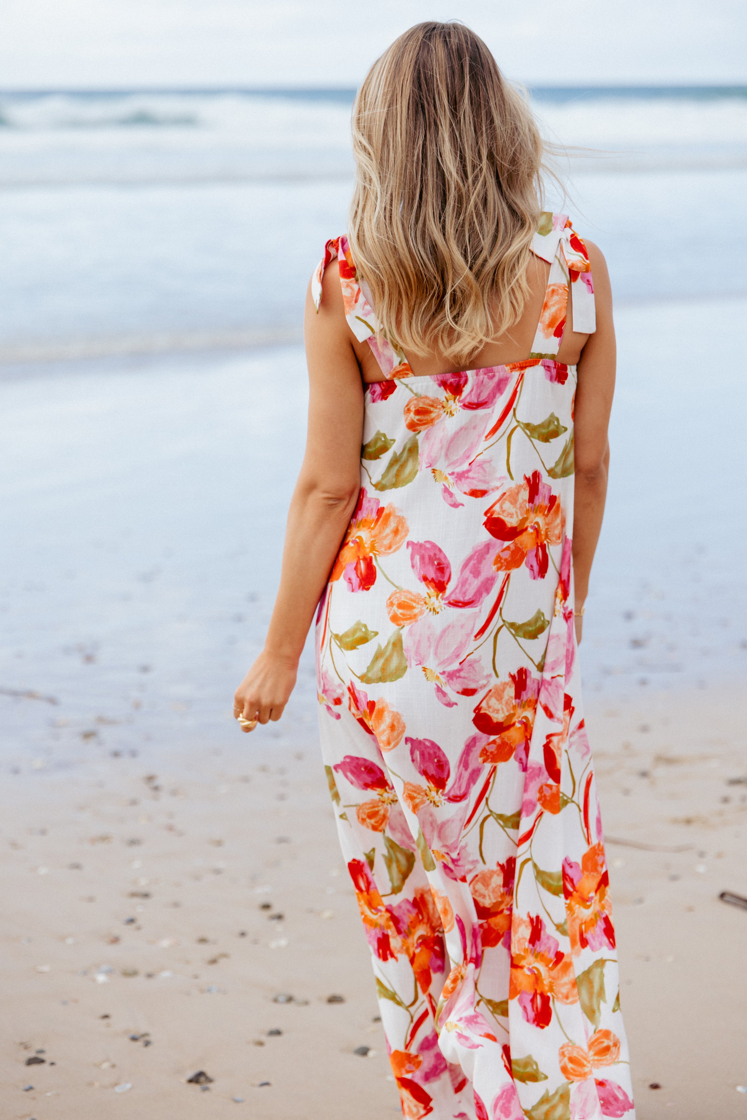 Petal and Pup USA DRESSES Larkey Maxi Dress - Everlyn Floral