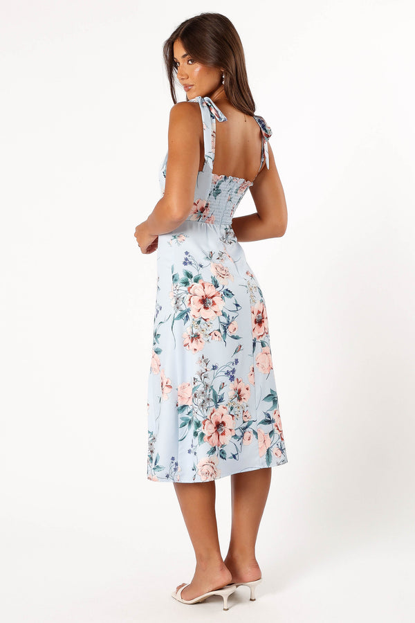 Petal and Pup USA DRESSES Laurel Dress - Blue Floral