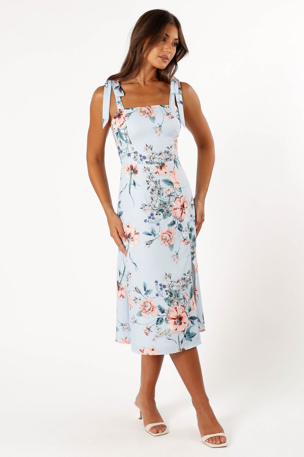 Petal and Pup USA DRESSES Laurel Dress - Blue Floral