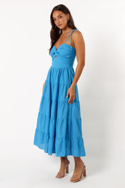 Petal and Pup USA DRESSES Lenny Maxi Dress - Blue