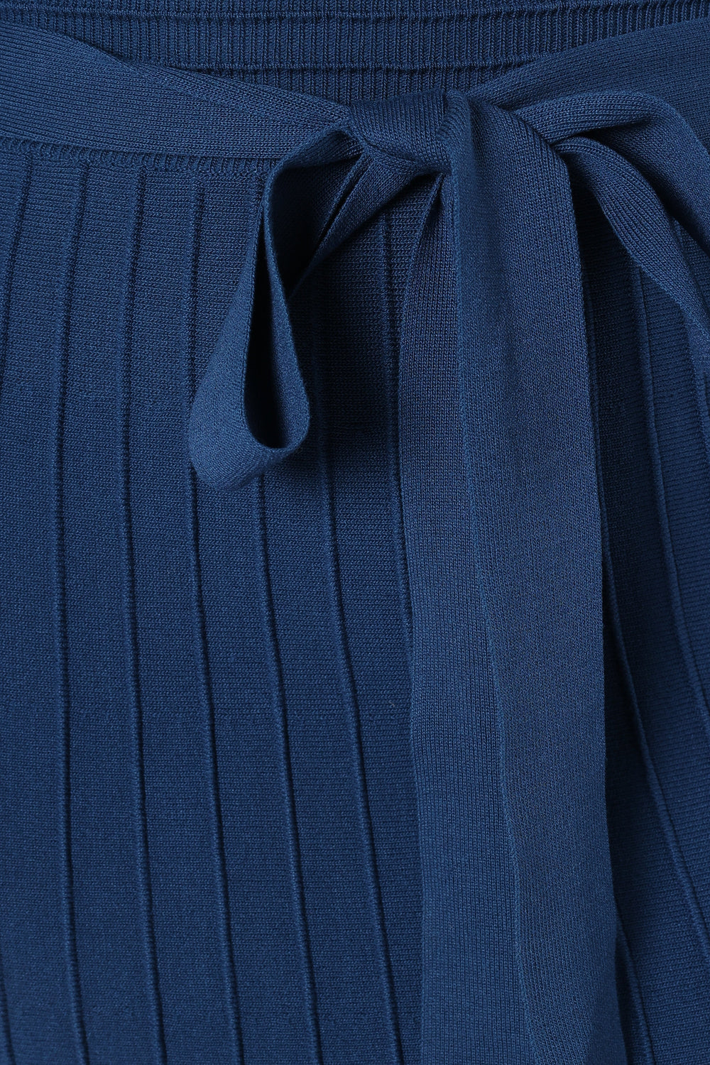 Petal and Pup USA DRESSES Lexi Long Sleeve Midi Dress - Blue