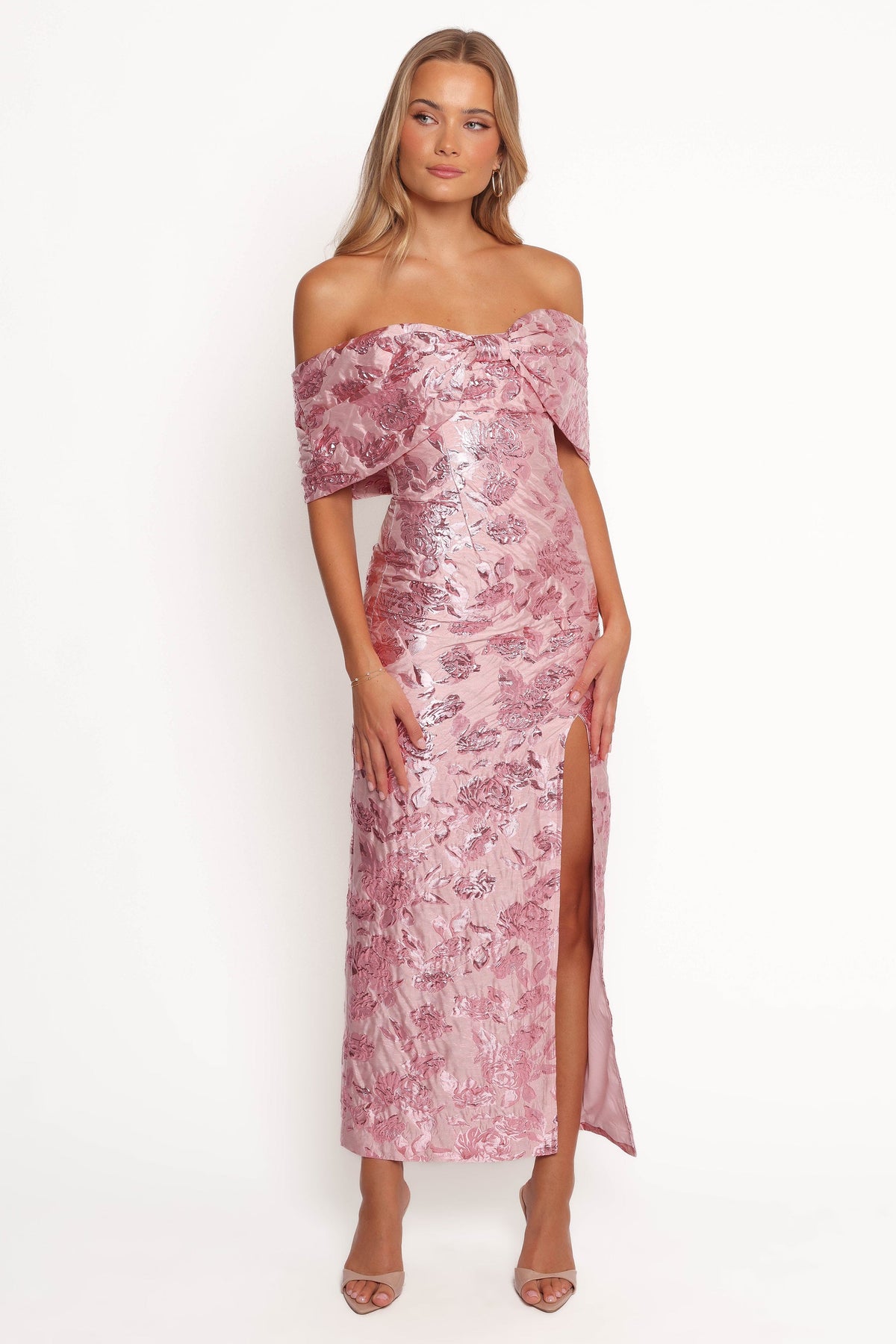 lilia strapless bow dress pink Altar'd State Lilia Strapless Bow Dress at Hamilton Place in Chattanooga, TN