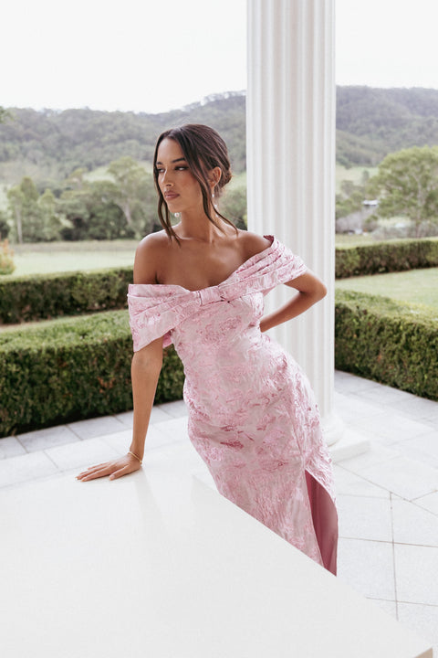 pink lily formal dress Petal and Pup Women's Lilia Maxi Dress