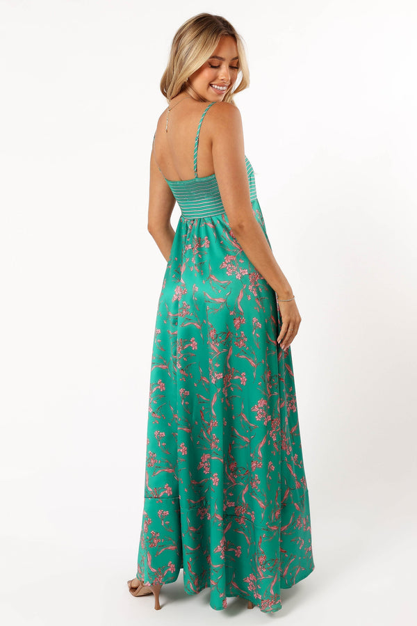 Petal and Pup USA DRESSES Lilie Maxi Dress - Green