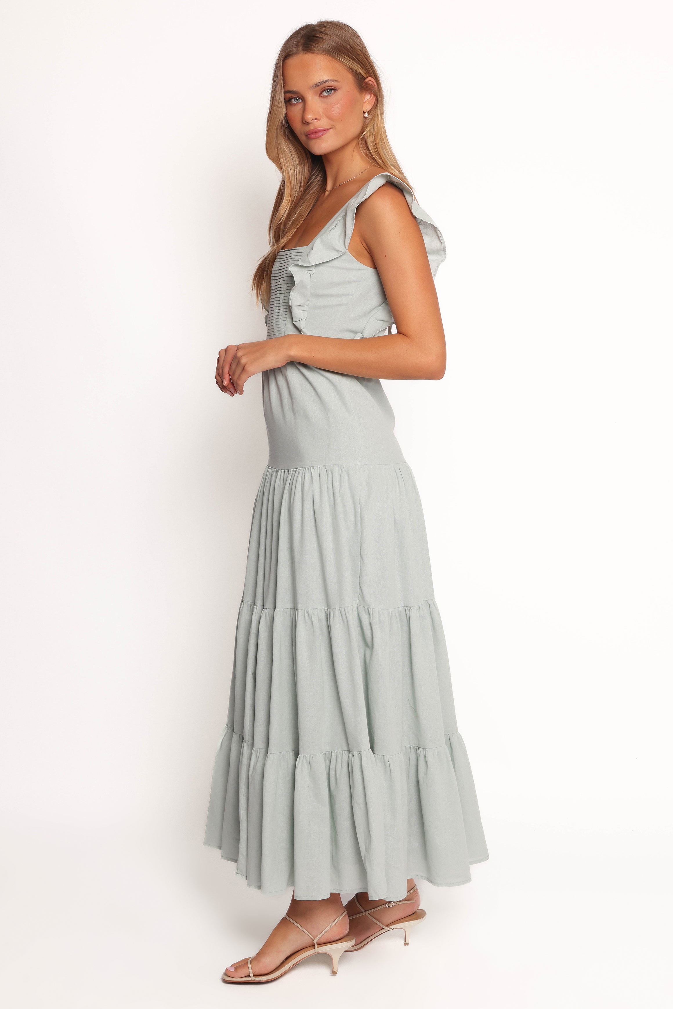 Petal and Pup USA DRESSES Lillian Maxi Dress - Pale Blue (Hold for Rack)