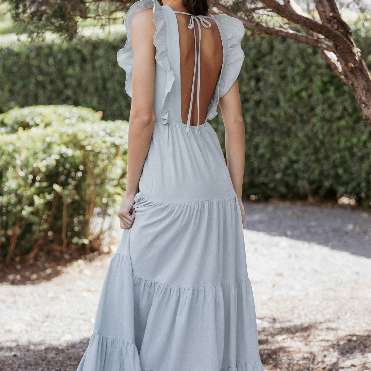 Lillian Maxi Dress - Pale Blue | Petal & Pup USA