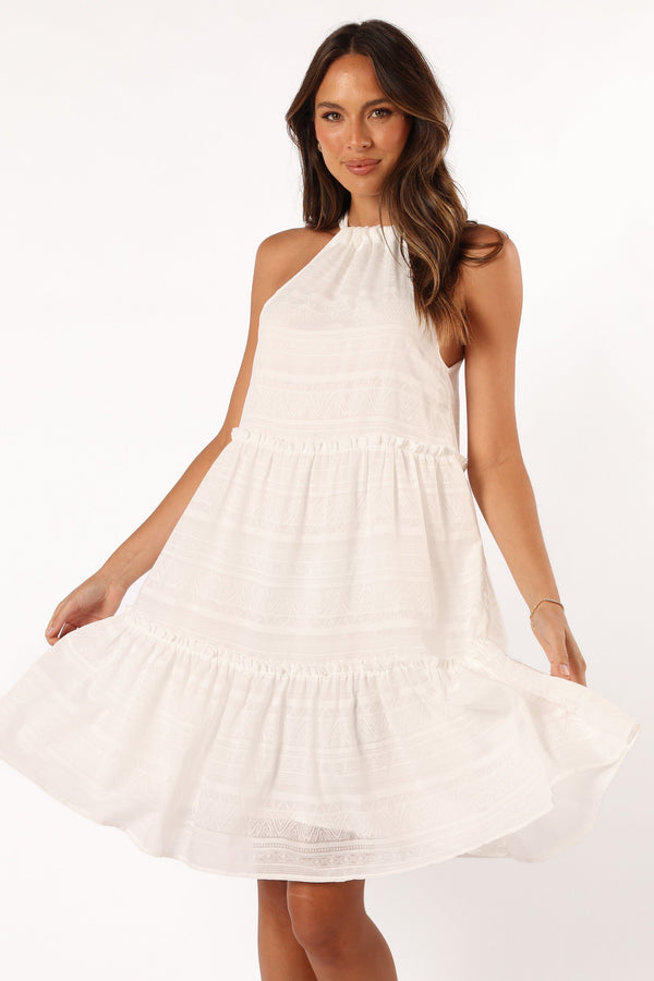 Petal and Pup USA DRESSES Linde Dress - White