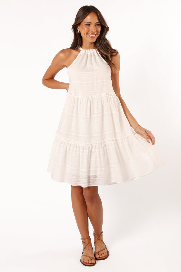 Petal and Pup USA DRESSES Linde Dress - White