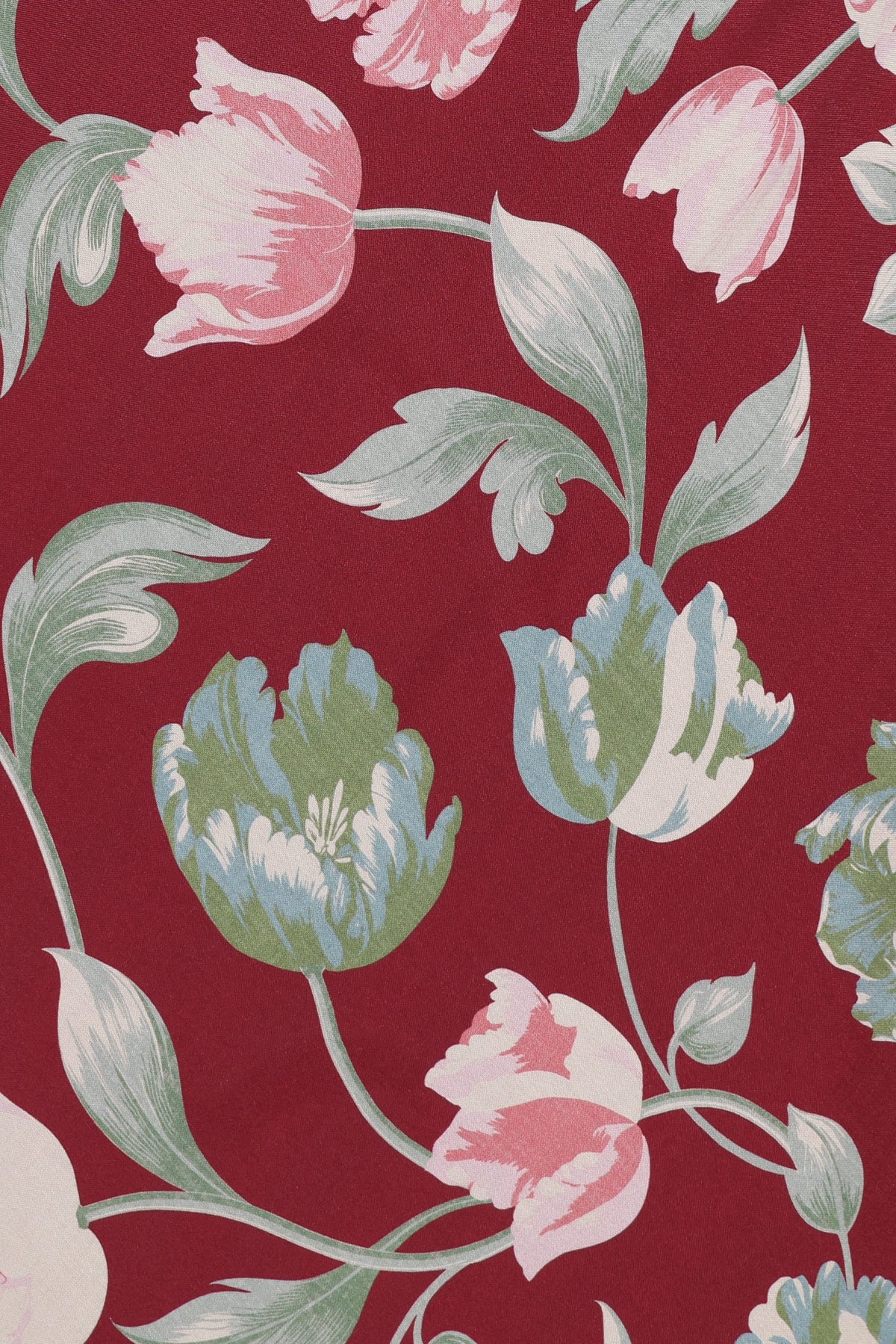 Petal and Pup USA DRESSES Linden Midi Dress - Red Tulip Floral