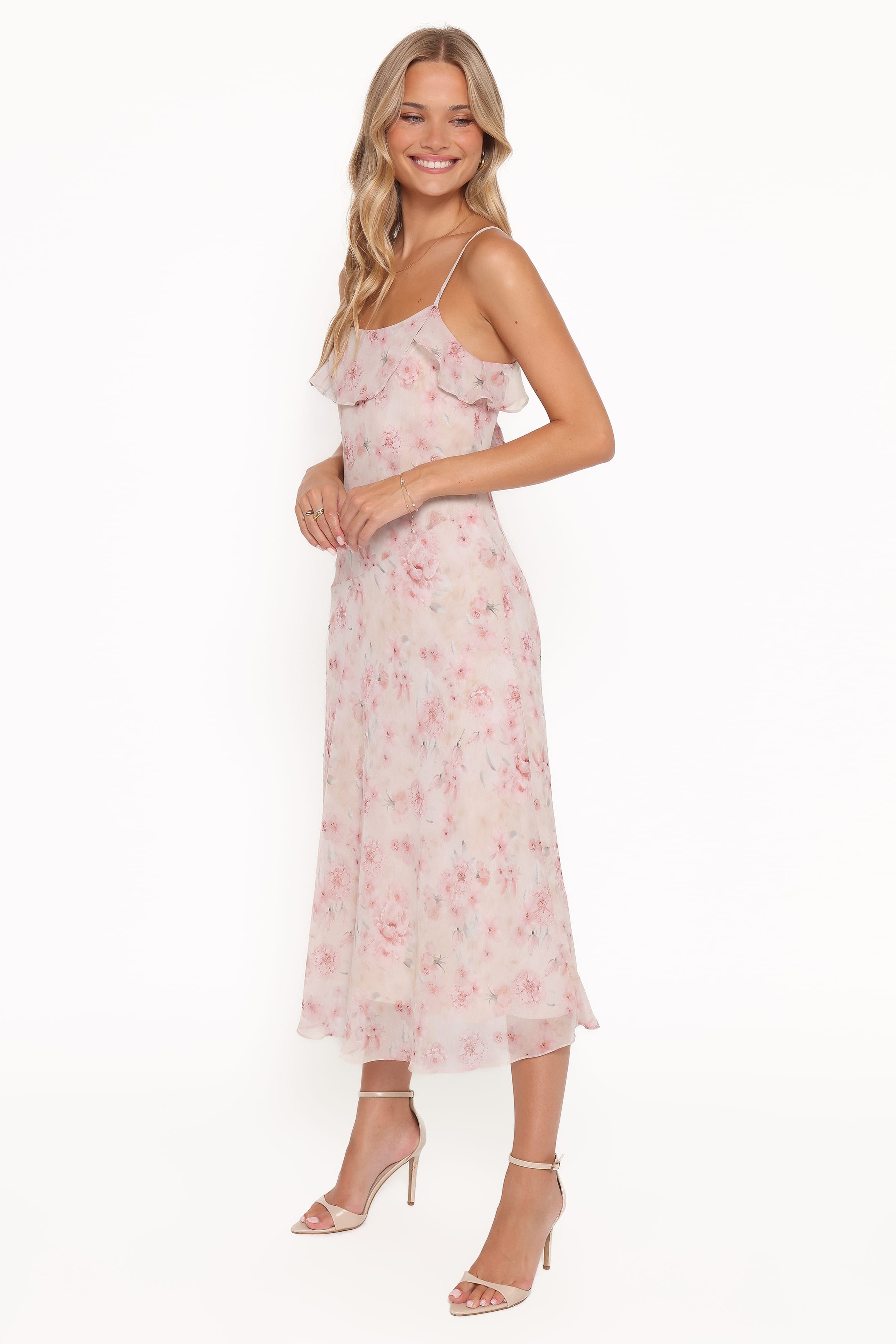 mauve pink midi dress Petal and Pup Women's Lizbeth Maxi Dress