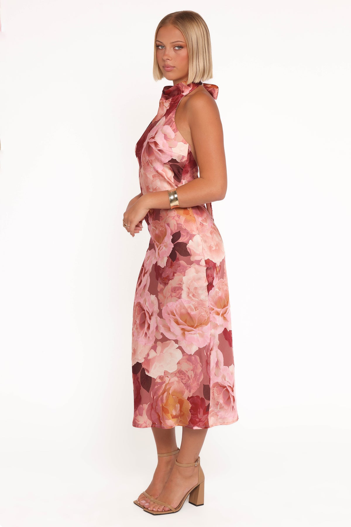 Petal and Pup Women's Lovett Maxi Halter Dress