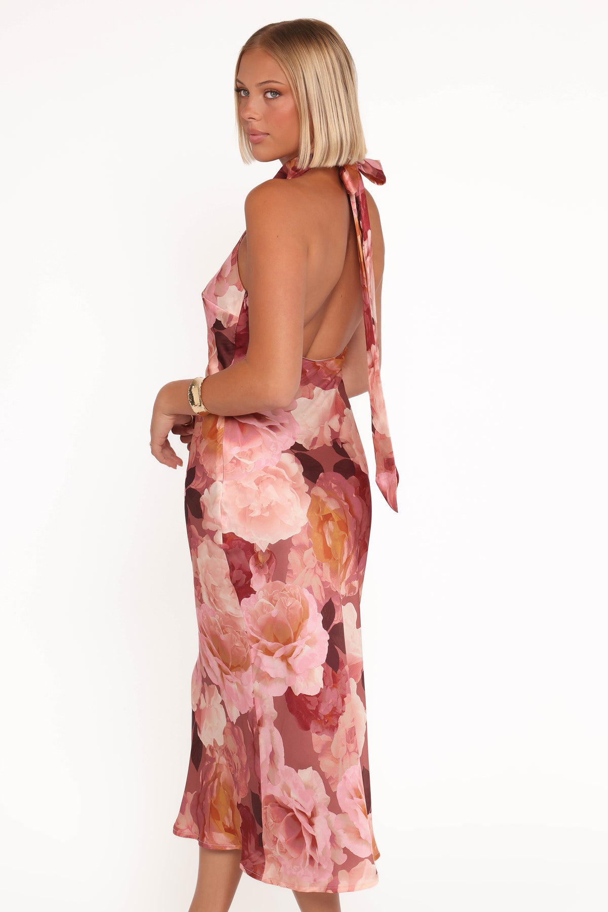 Petal and Pup Women's Lovett Maxi Halter Dress