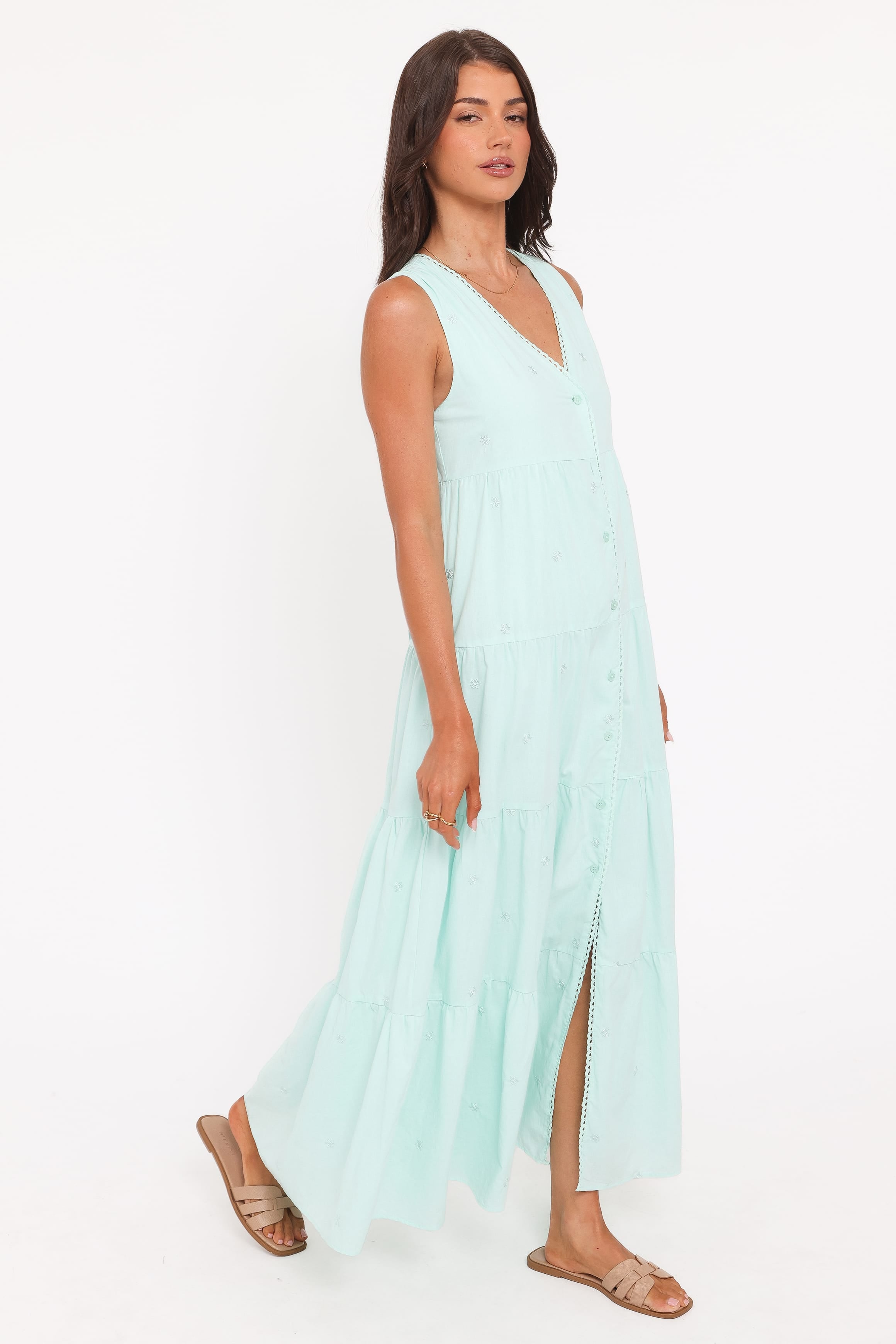 Petal and Pup USA DRESSES Lovisa Maxi Dress - Jade