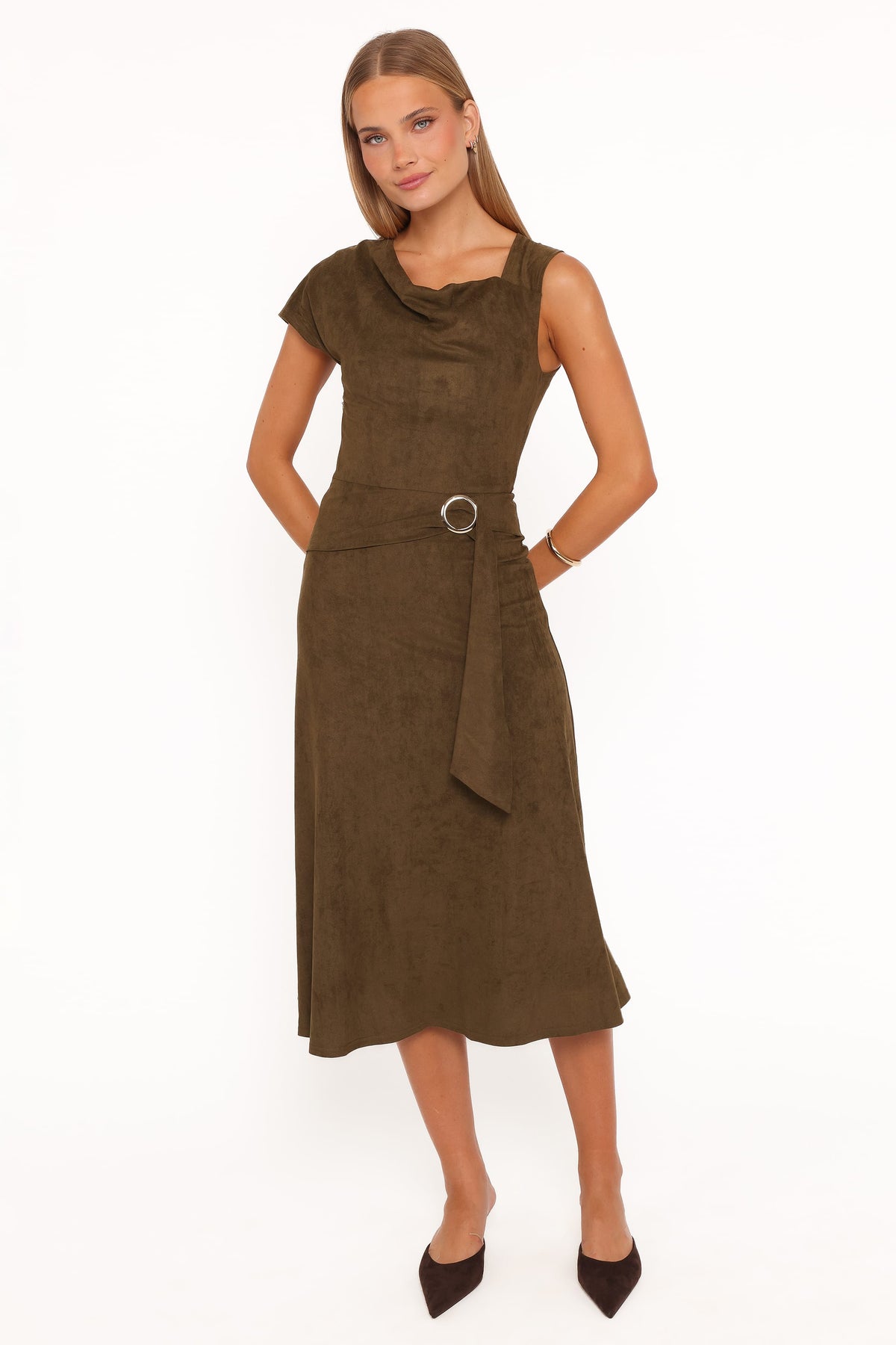 Petal and Pup USA DRESSES Lovlin Maxi Dress - Olive