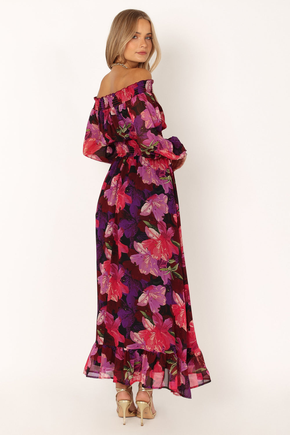 Purple floral maxi Clearance