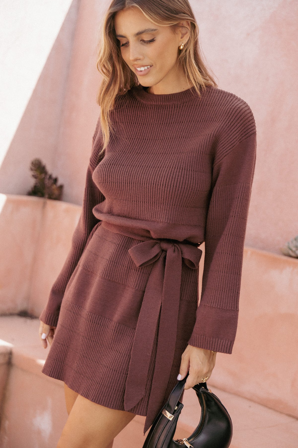 Lucca Mini Sweater Dress