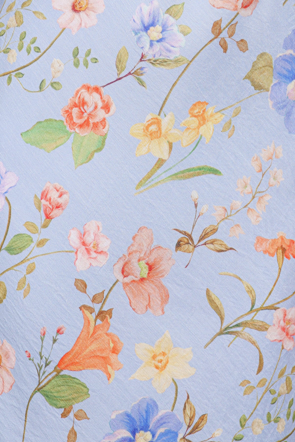 Petal and Pup Women's Lunaria Maxi Dress - Blue Floral