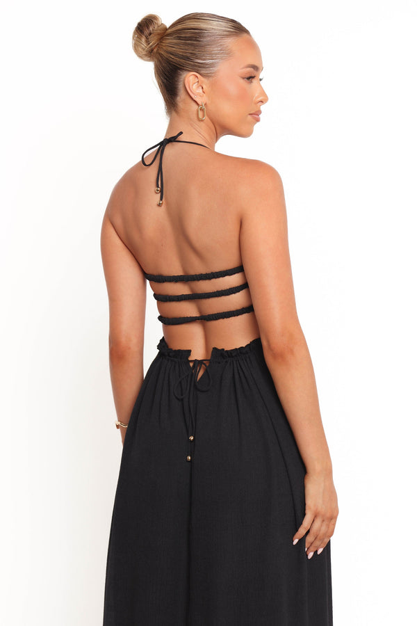 Petal and Pup USA DRESSES Lysandra Maxi Dress - Black (Hold for Rack)