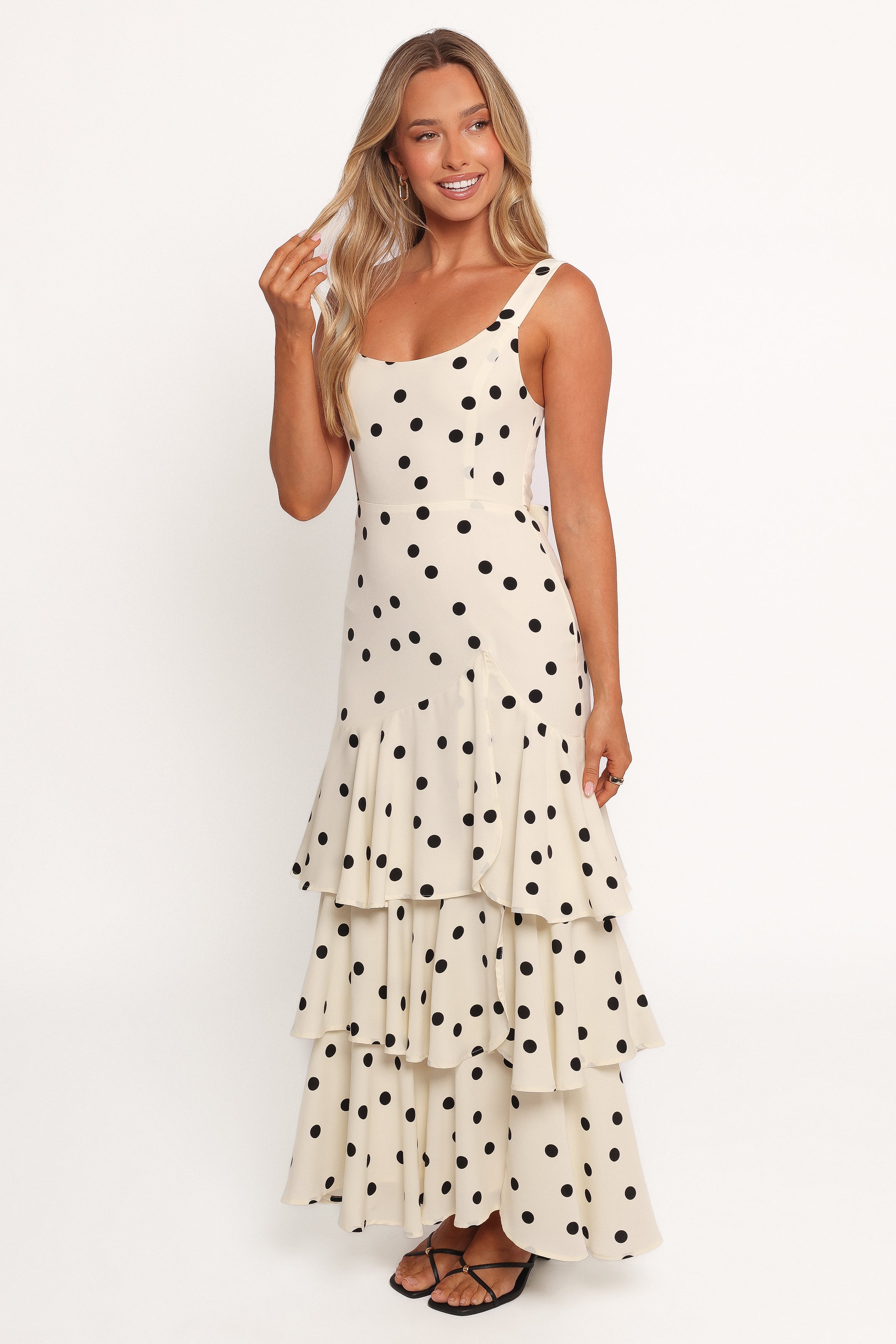Petal and Pup USA DRESSES Mabel Maxi Dress - Cream