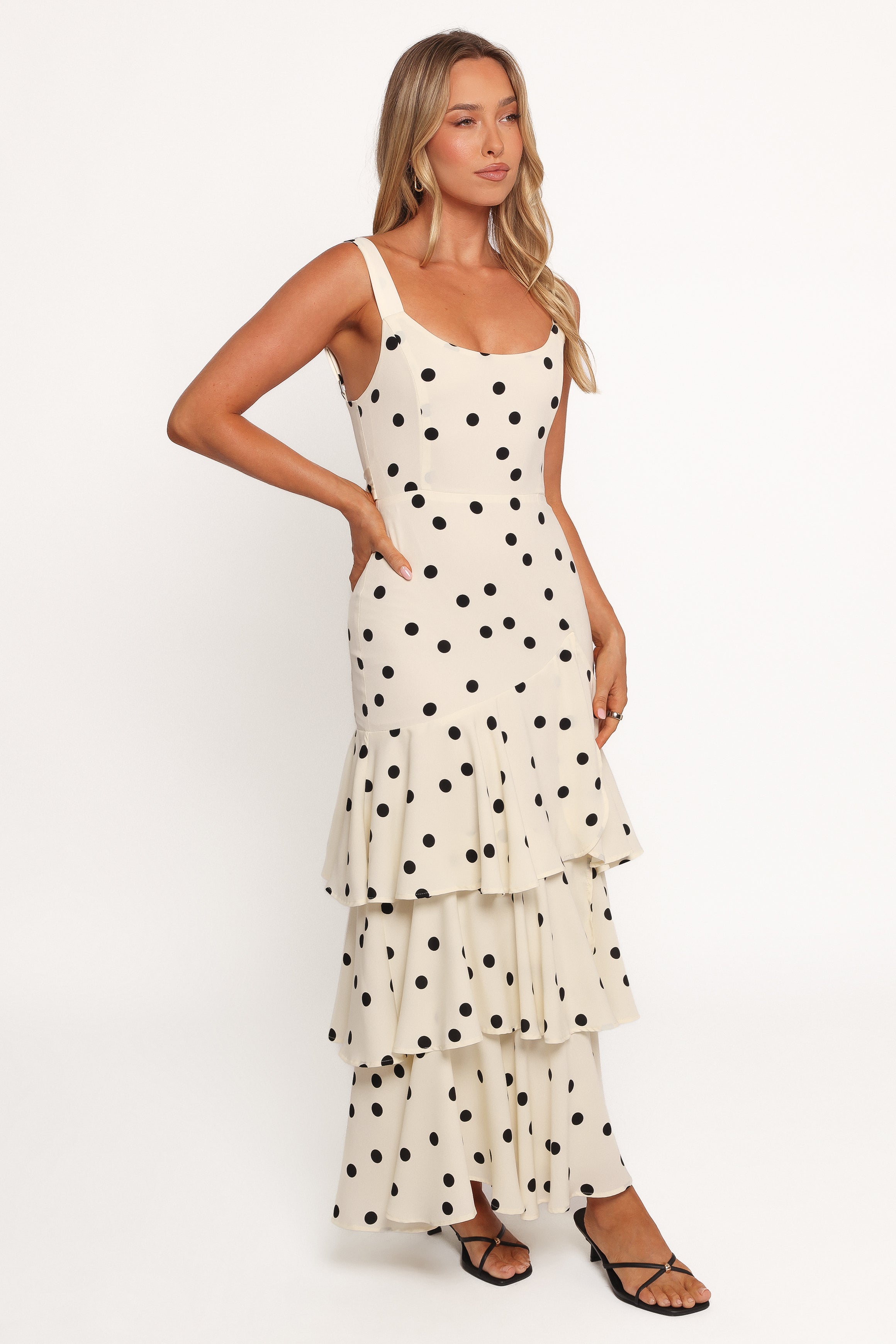 Petal and Pup USA DRESSES Mabel Maxi Dress - Cream