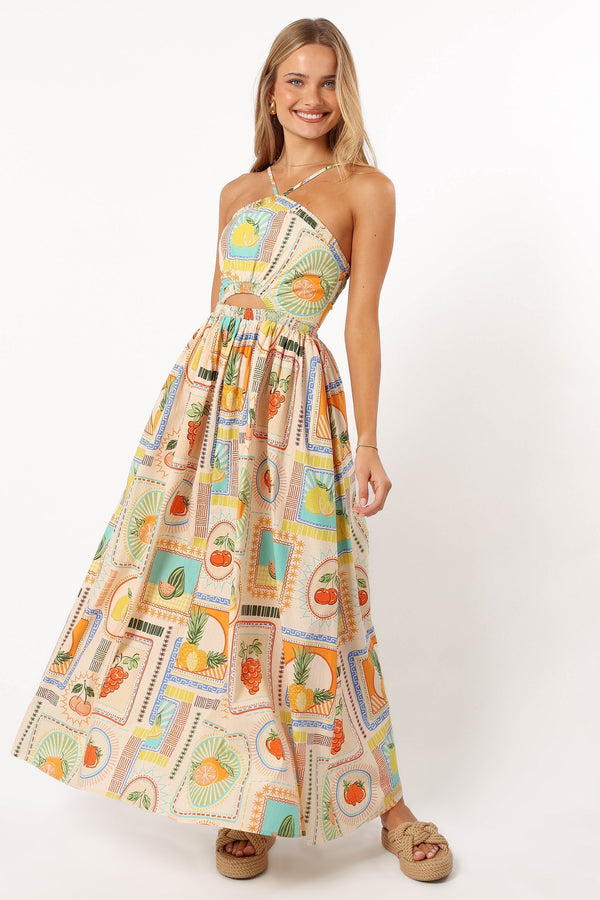 Petal and Pup USA DRESSES Madeira Maxi Dress - Agata Print