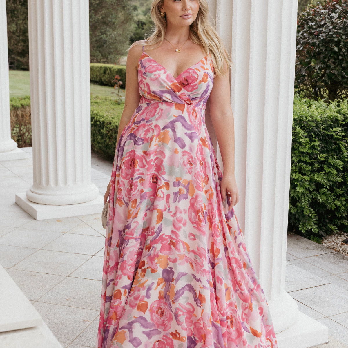 Madilyn Maxi Dress - Multi Floral