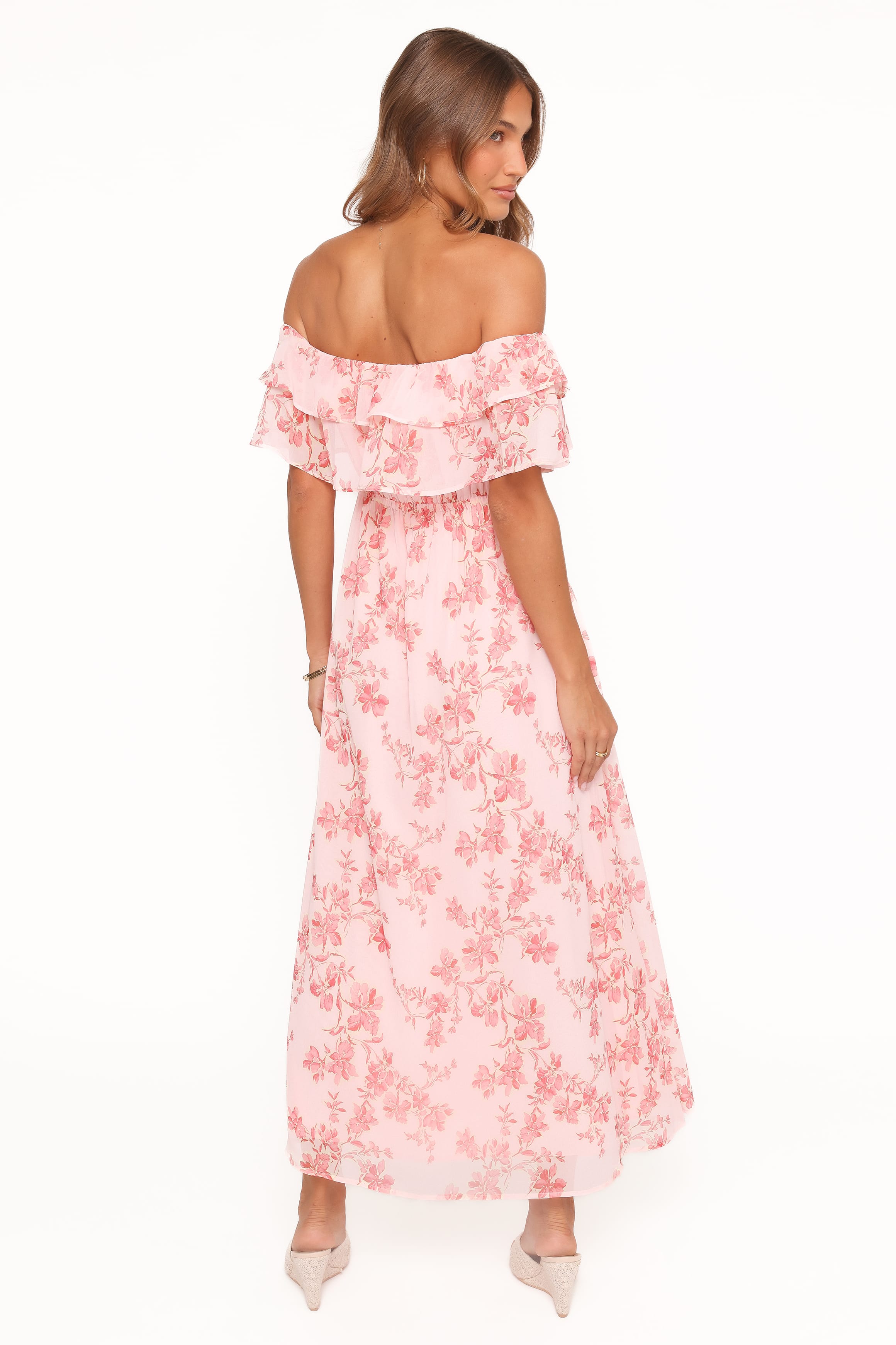 Petal and Pup USA DRESSES Majesty Maxi Dress - Rose Pink Floral