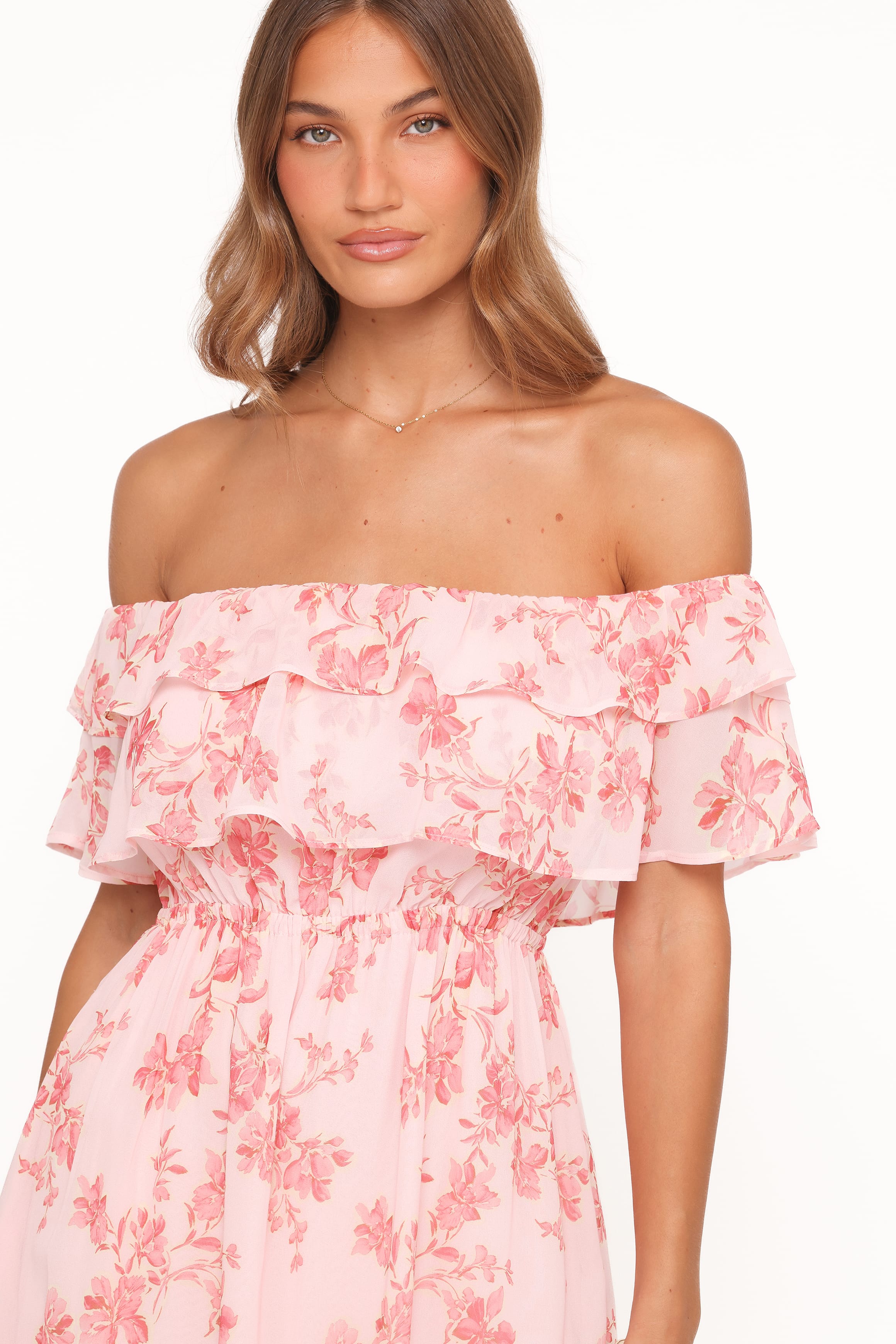 Petal and Pup USA DRESSES Majesty Maxi Dress - Rose Pink Floral