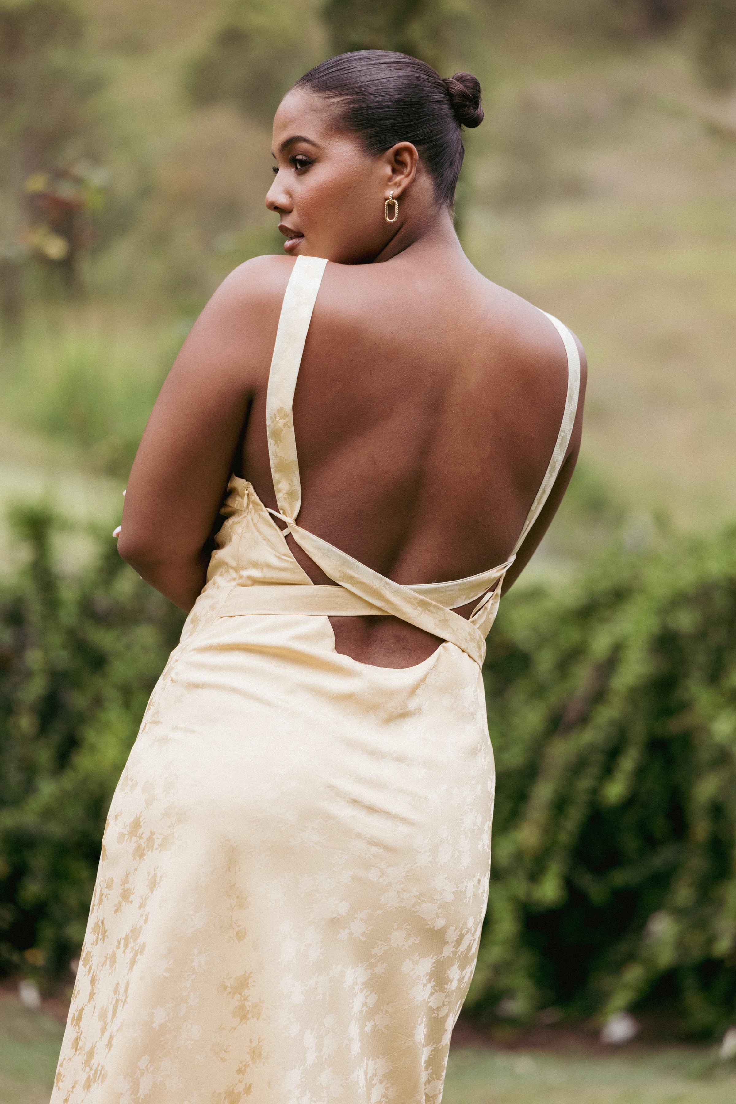 Petal and Pup USA DRESSES Malie Maxi Dress - Lemon