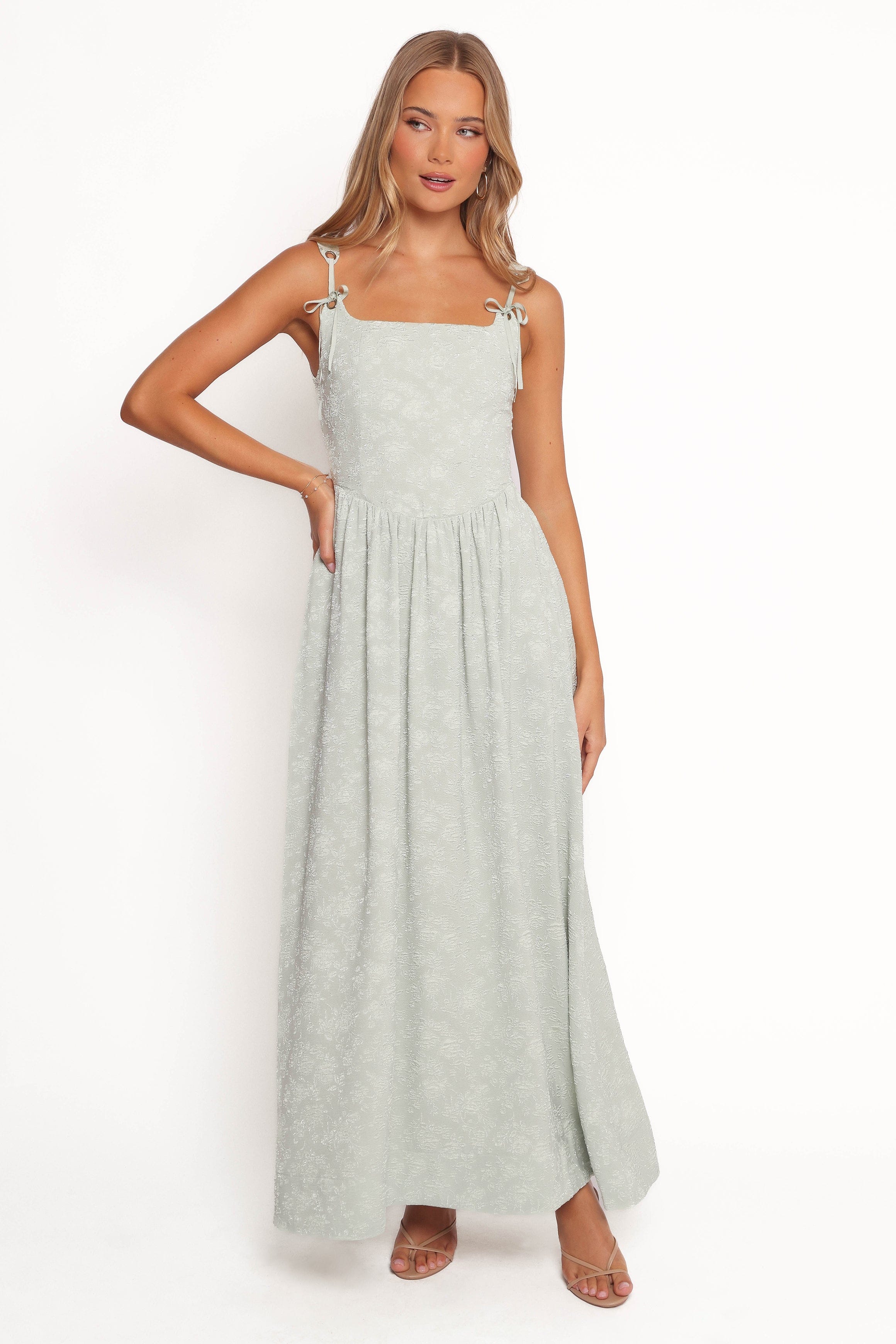 Petal and Pup USA DRESSES Marcelline Maxi Dress - Sage (Hold for Rack)