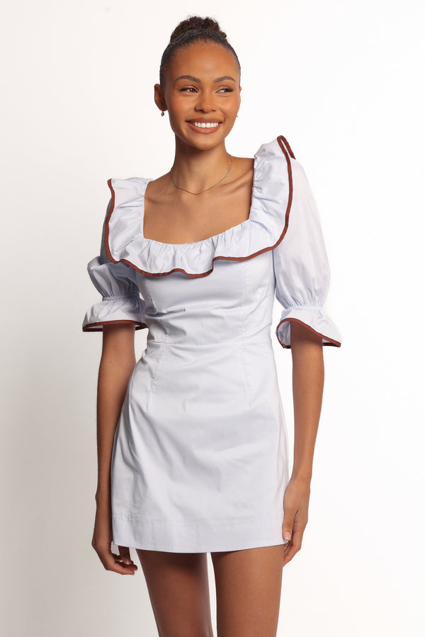 Petal and Pup USA DRESSES Marilla Mini Dress - Pale Blue (Hold for Amazon)