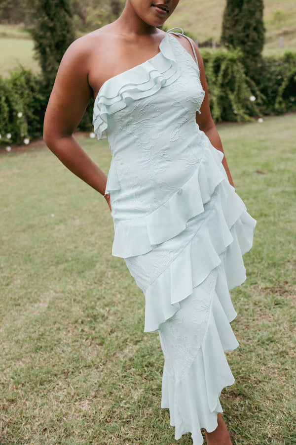 Petal and Pup USA DRESSES Marion Maxi Dress - Sage Green