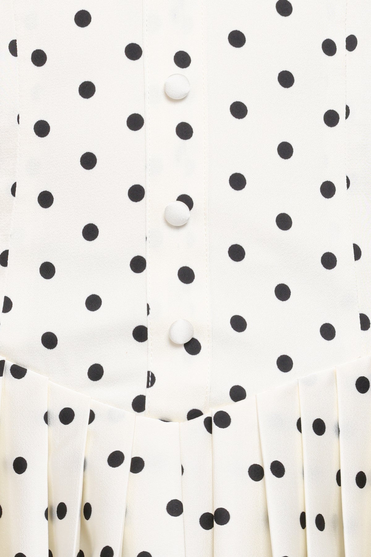 Petal and Pup Women's Marlie Off Shoulder Mini Dress - Cream Polka Dot Petal and Pup Women's Marlie Off Shoulder Mini Dress - Cream Polka Dot