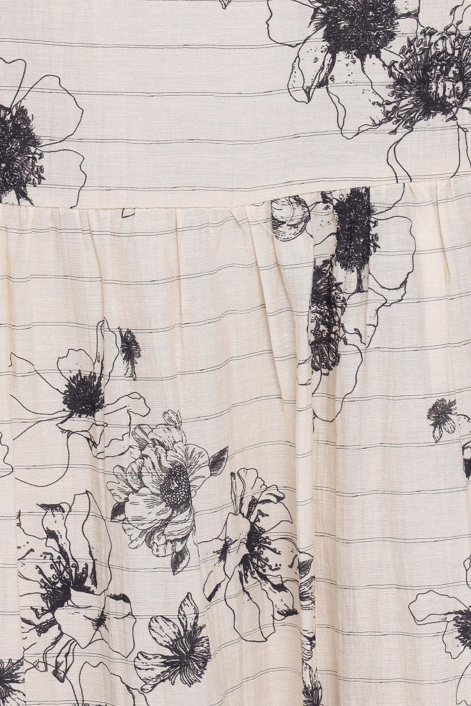 Petal and Pup USA DRESSES Martine Maxi Dress - Black/Ivory Floral