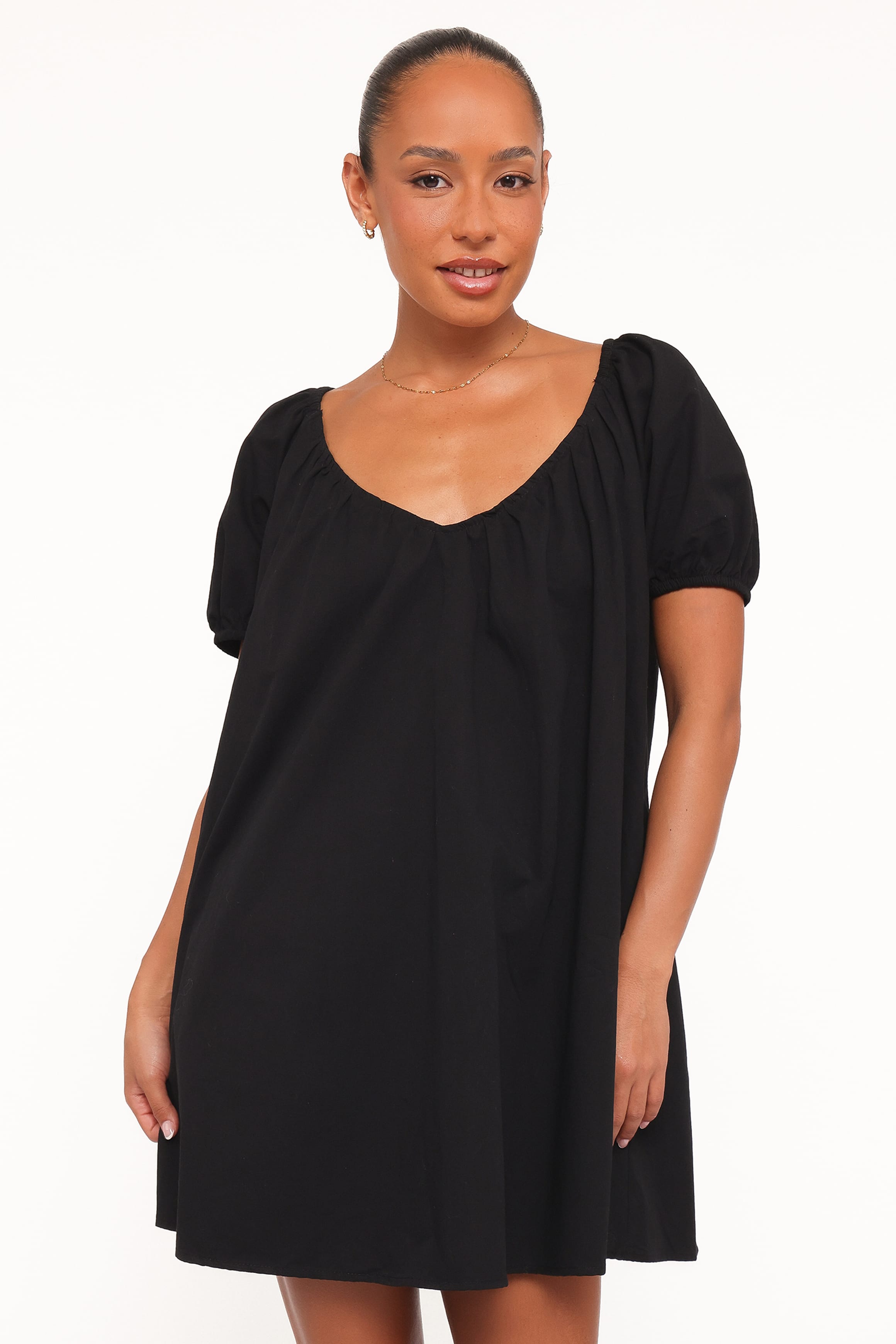 Petal and Pup USA DRESSES Marty Mini Dress - Black