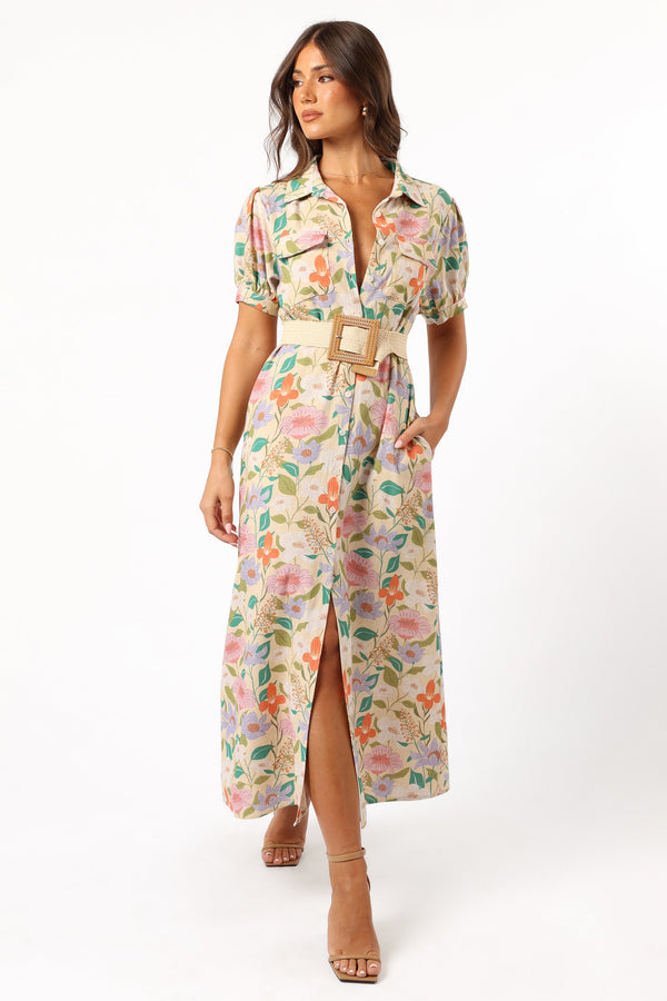 Petal and Pup USA DRESSES Mason Midi Dress - Multi Floral