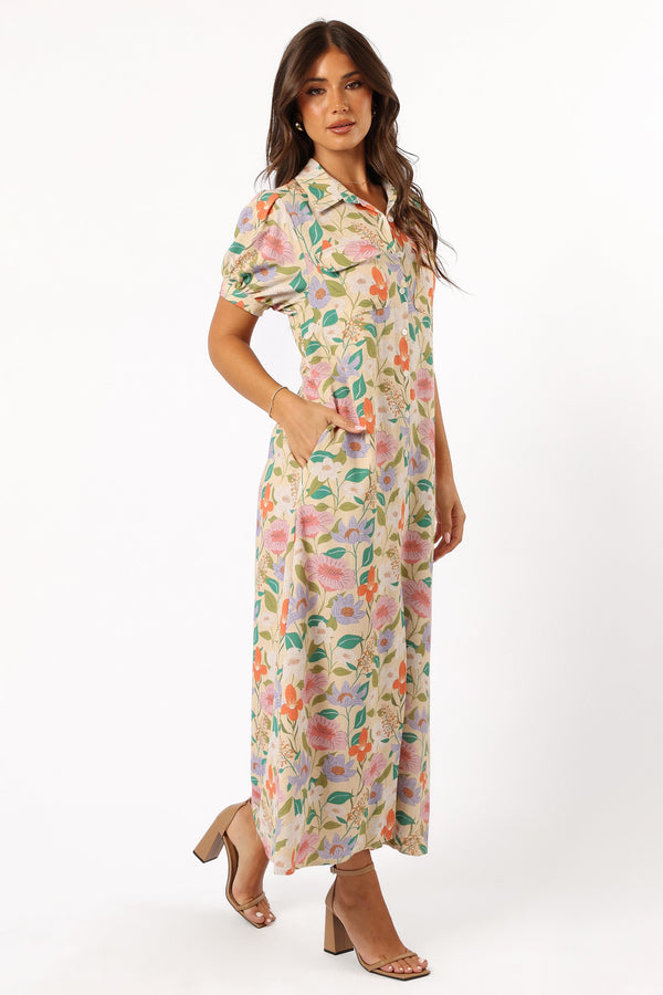 Petal and Pup USA DRESSES Mason Midi Dress - Multi Floral