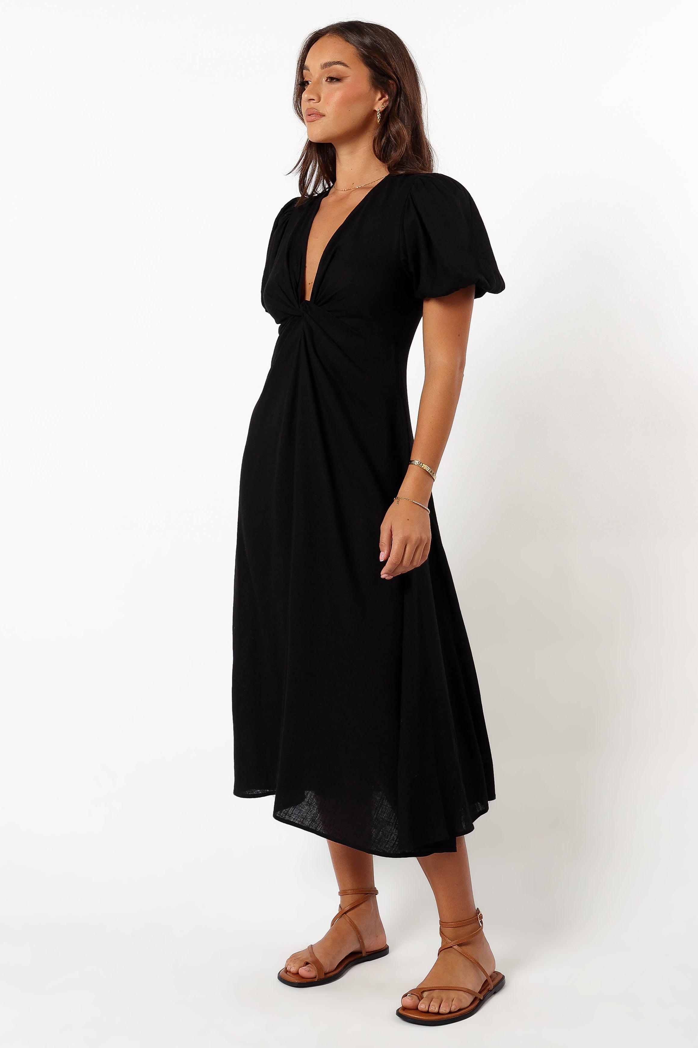 Petal and Pup USA DRESSES Matilda Maxi Dress - Black