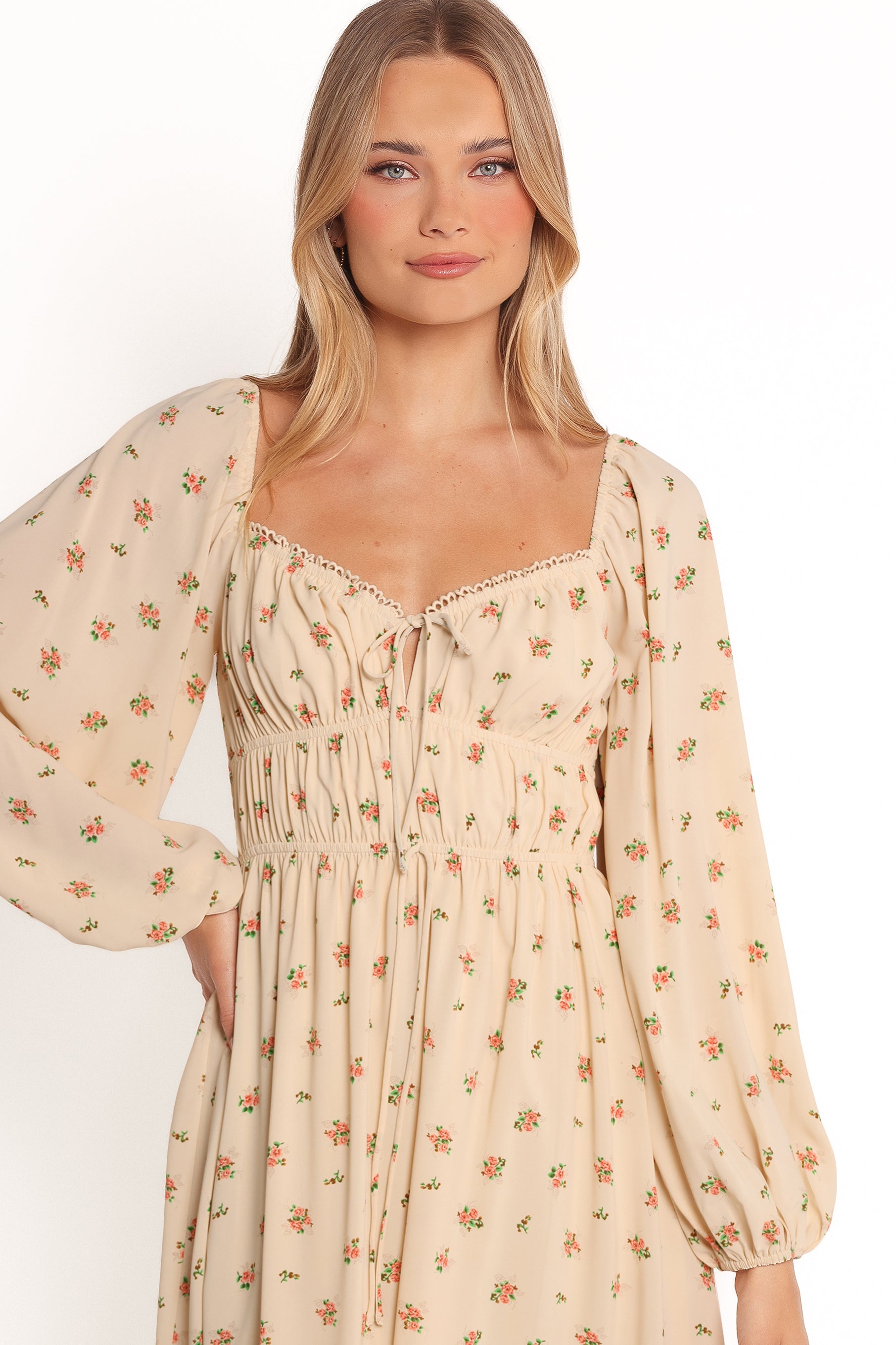 Petal and Pup USA DRESSES Maureen Maxi Dress - Rosebud Floral